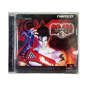 Jogo Tekken 3- PS1 (Japonês)