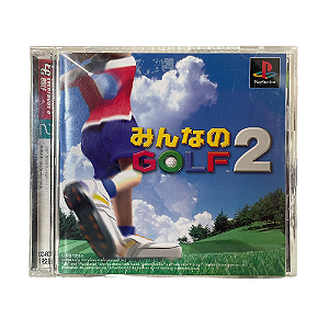 Jogo Minna no Golf 2 - PS1 (Japonês)