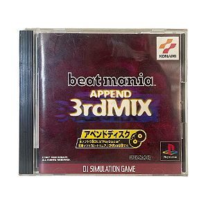 Jogo Beatmania Append 3rd Mix - PS1 (Japonês)