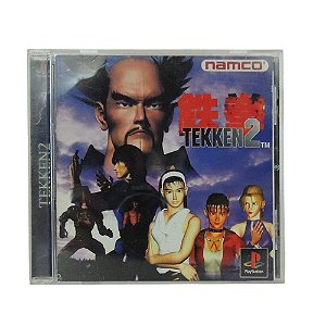 Jogo Tekken 2 - PS1 (Japonês)