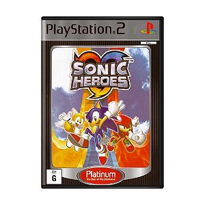 Jogo Sonic Heroes (Platinum) - PS2 (Europeu)