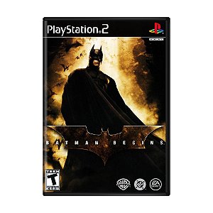 Jogo Batman Begins - PS2 (Europeu)