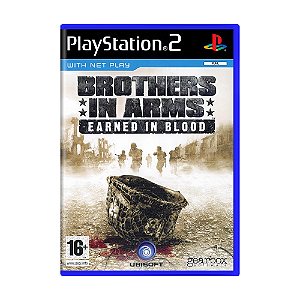 Jogo Brothers in Arms: Earned in Blood - PS2 (Europeu)