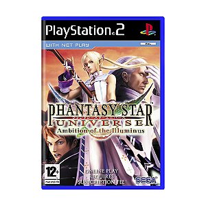 Jogo Phantasy Star Universe: Ambition of the Illuminus - PS2 (Europeu)