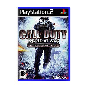 Jogo Call of Duty: World at War Final Fronts - PS2 (Europeu)