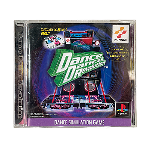 Jogo Dance Dance Revolution  - PS1 (Japonês)