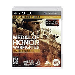 Jogo Medal of Honor: Warfighter (Edição Limitada) - PS3 (Lacrado)