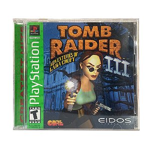 Jogo Tomb Raider III: Adventures of Lara Croft (Greatest Hits) - PS1