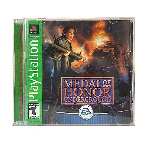 Jogo Medal of Honor Underground (Greatest Hits) - PS1
