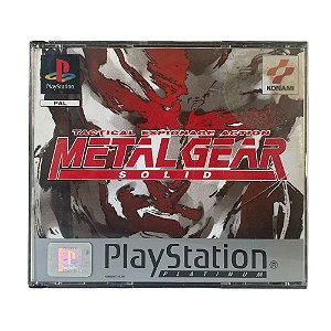 Jogo Metal Gear Solid - PS1 (Europeu)