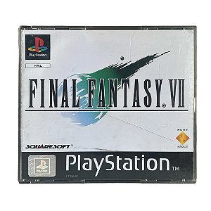 Jogo Final Fantasy VII - PS1 (Europeu)