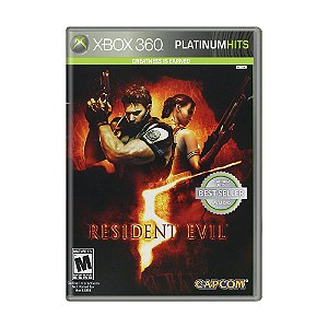 Jogo Resident Evil 5 - Xbox 360 (LACRADO)