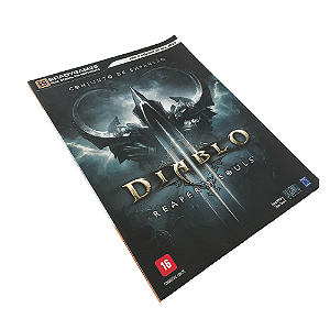Livro Diablo III Reaper of Souls - Brady Games