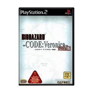Jogo Resident Evil Code: Veronica - PS2 (Japonês)