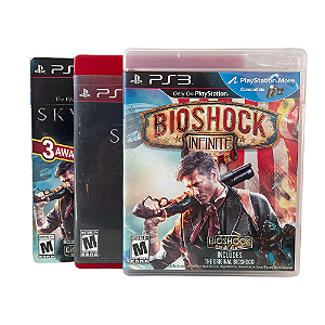 Jogo Bioshock Infinite & The Elder Scrolls V: Skyrim (Bundle)  - PS3