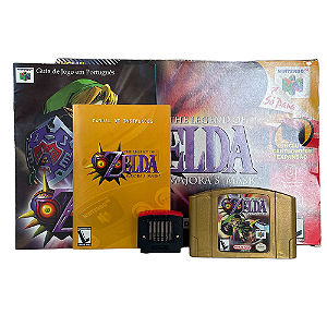 Jogo The Legend of Zelda: Majora's Mask - N64 (Big BOX)