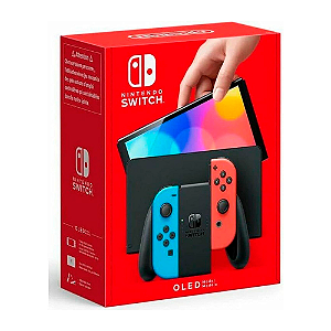 Console Nintendo Switch OLED Azul/Vermelho - Nintendo