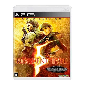 Jogo Resident Evil 5 (Gold Edition) - PS3 (LACRADO)