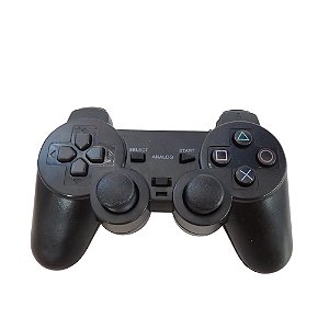 Controle Dualshock 2 Com Fio Preto - Paralelo