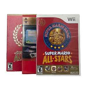 Jogo Super Mario All Stars (Limited Edition 25th Anniversary) - Wii