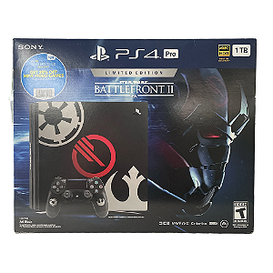 Console PlayStation 4 Pro 1TB (Edição Star Wars Battlefront II) - Sony