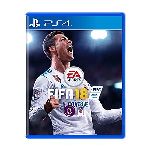 Jogo Fifa 18 (FIFA 2018) - PS4