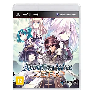 Jogo Record of Agarest War Zero - PS3 (LACRADO)