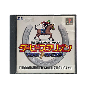 Jogo Derby Stallion - PS1 (Japonês)