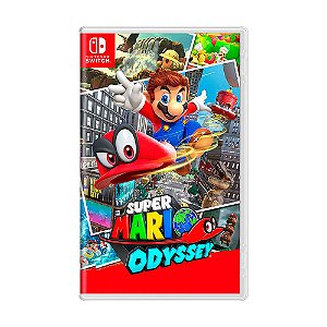 Jogo Super Mario Odyssey - Switch