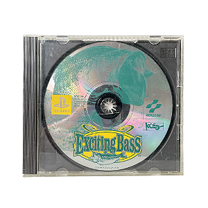 Jogo Exciting Bass - PS1 (Japonês)