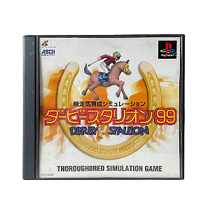 Jogo Derby Stallion - PS1 (Japonês)