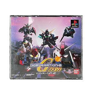 Jogo SD Gundam G Generation Zero - PS1 (Japonês)