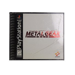 Jogo Metal Gear Solid - PS1