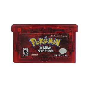 Jogo Pokemon Ruby Version - GBA
