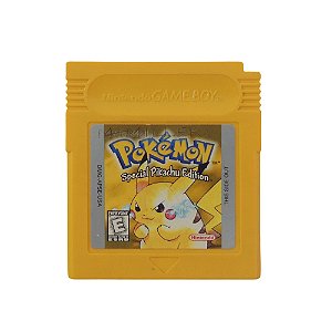 Jogo Pokémon Yellow Version (Special Pikachu Edition) - GBC