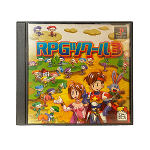 Jogo RPG Maker  - PS1 (Japonês)