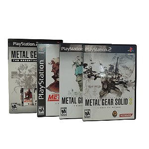 Jogo Metal Gear Solid: The Essential Collection - PS2