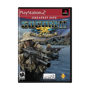 Jogo Socom 2: U.S. Navy Seals - PS2 (Greathest Hits)