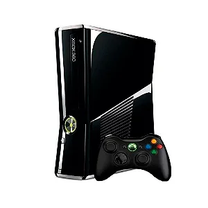 Console Xbox 360 Slim 250GB Black Piano - Microsoft