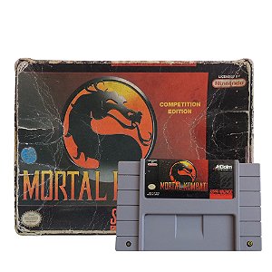 Jogo Mortal Kombat (Competition Edition) - SNES
