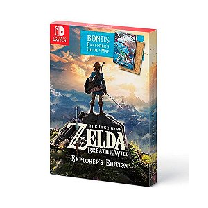 Jogo The Legend of Zelda: Breath of the Wild (Explorer's Edition) - Switch