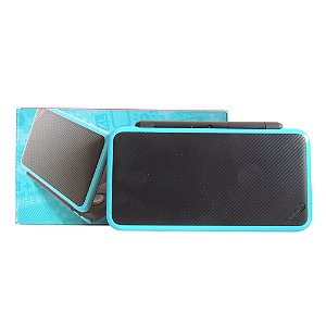 Console New Nintendo 2DS XL Preto e Turquesa - Nintendo (Desbloqueado)