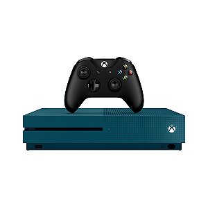 Console Xbox One S 1TB Deep Blue - Microsoft