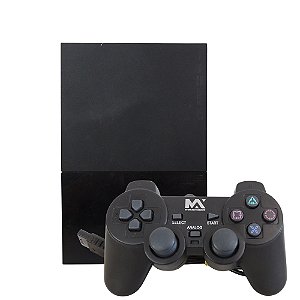 Console PlayStation 2 Slim Preto - Sony (Desbloqueado 1.93)
