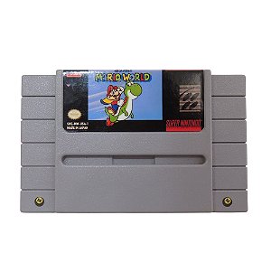 Jogo Super Mario World - SNES (Relabel)