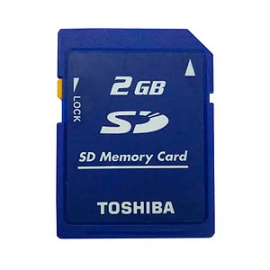 Cartão de Memória 2GB SD - Toshiba