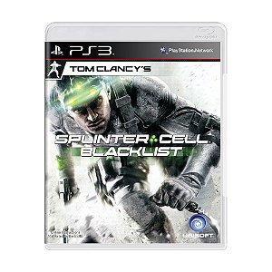 Jogo Tom Clancy's Splinter Cell: Blacklist - PS3