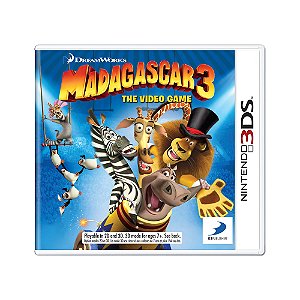 Jogo Madagascar 3: The Video Game - 3DS