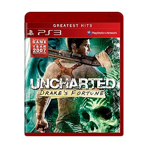 Jogo Uncharted: Drake's Fortune - PS3 (Greatest Hits)