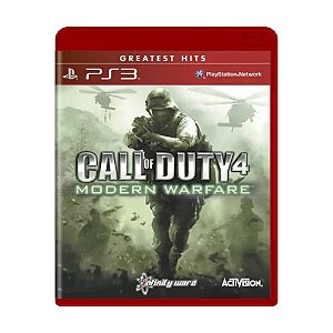 Jogo Call of Duty 4: Modern Warfare - PS3 (Greatest Hits)